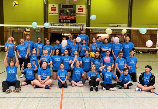 Gruppenfoto Ballons